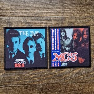 The Jam and MC5 Mod Punk Garage Patches